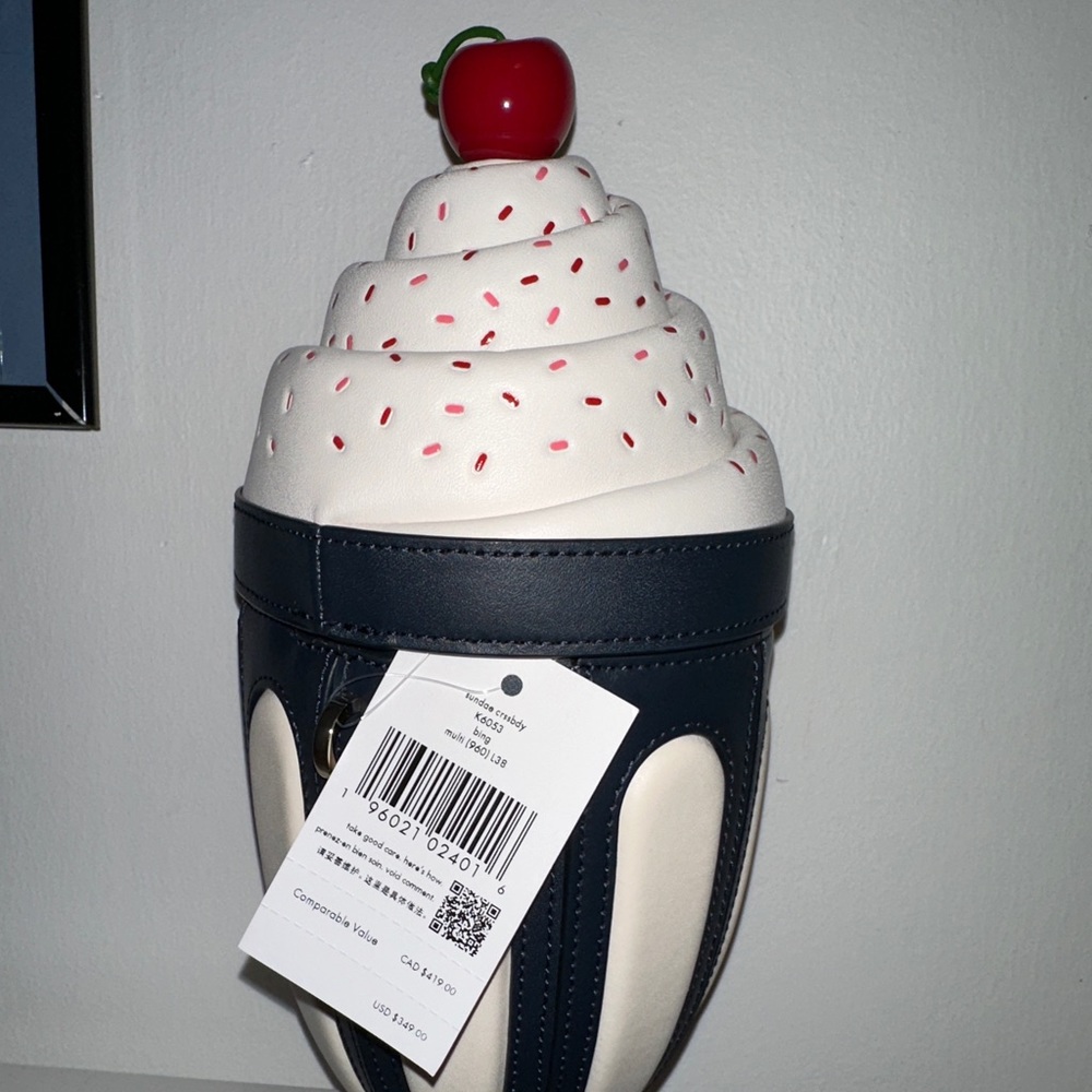 NWT kate spade sundae crossbody milkshake bag